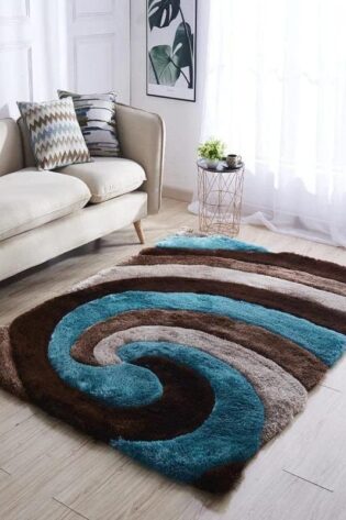 Shaggy Carpet Rug for Living Room